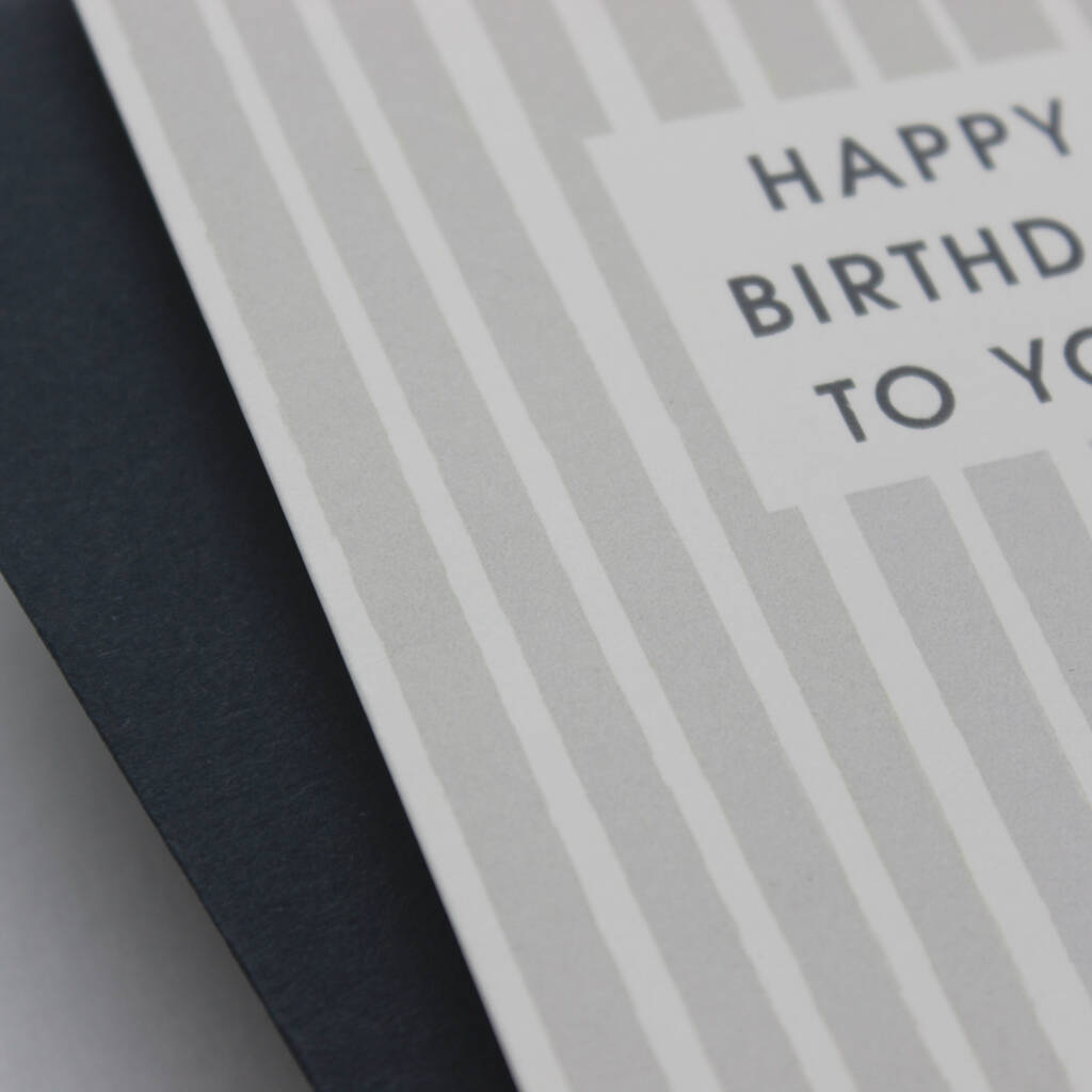 Happy Birthday To You Card