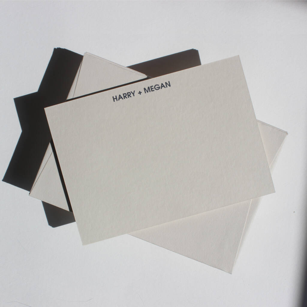 Personalised Note Cards