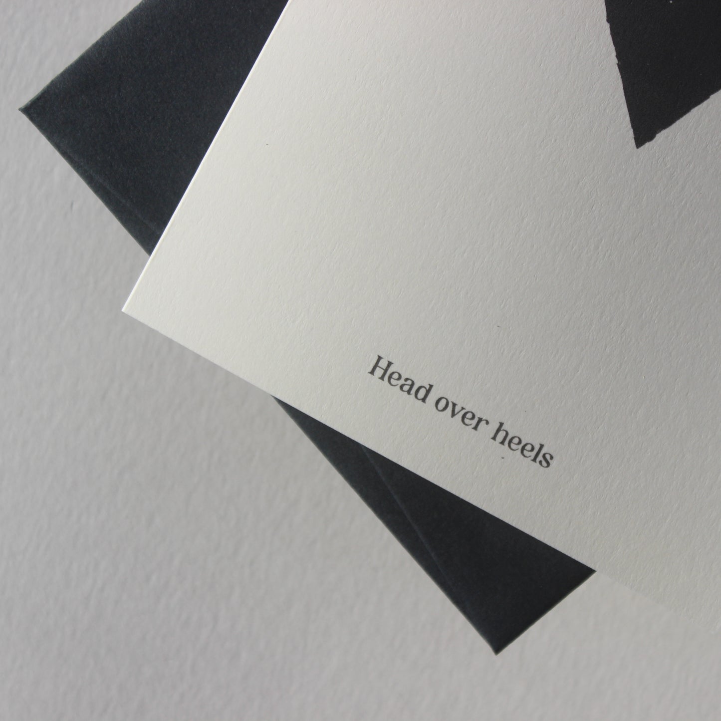 Head Over Heels Romance Card