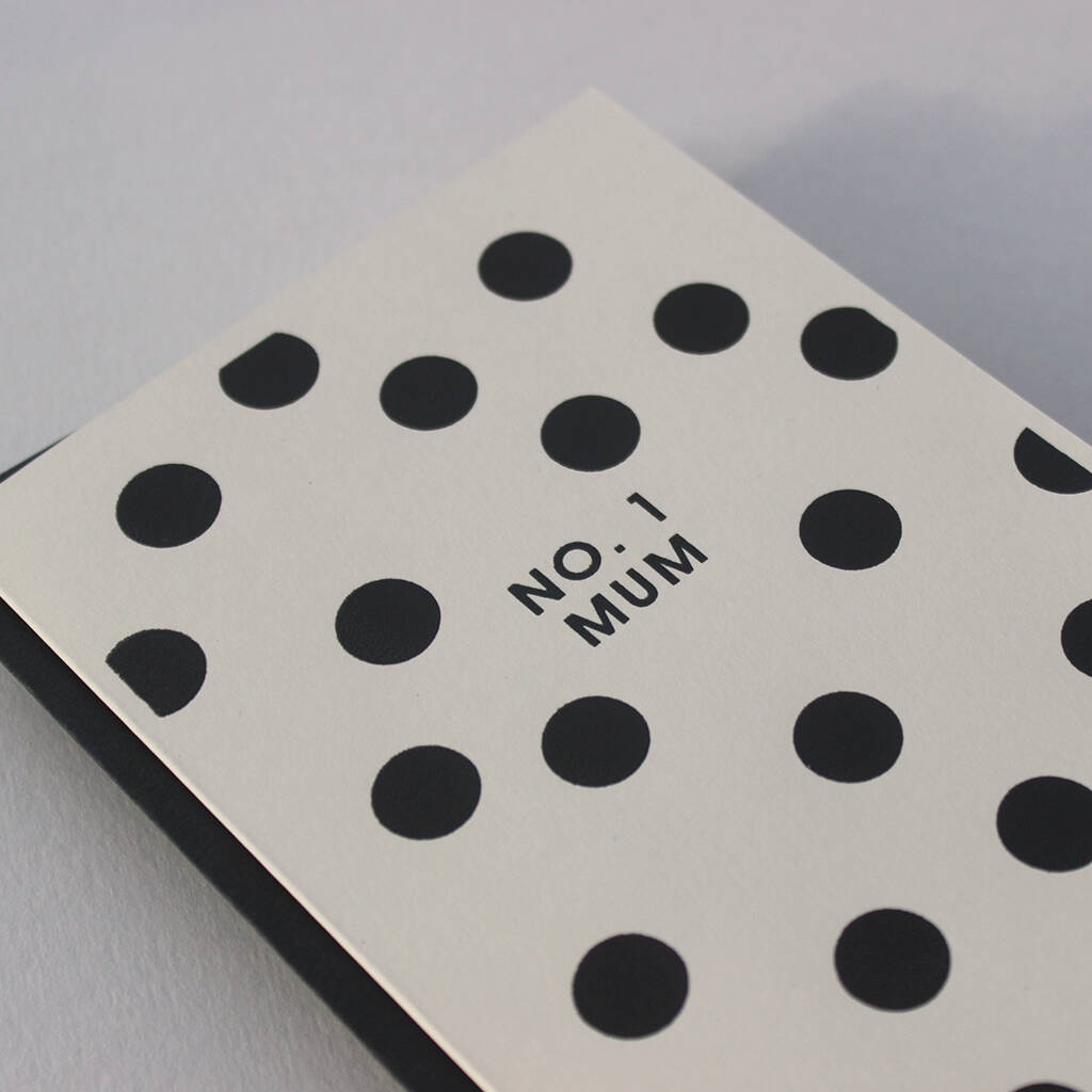 Number 1 mum card