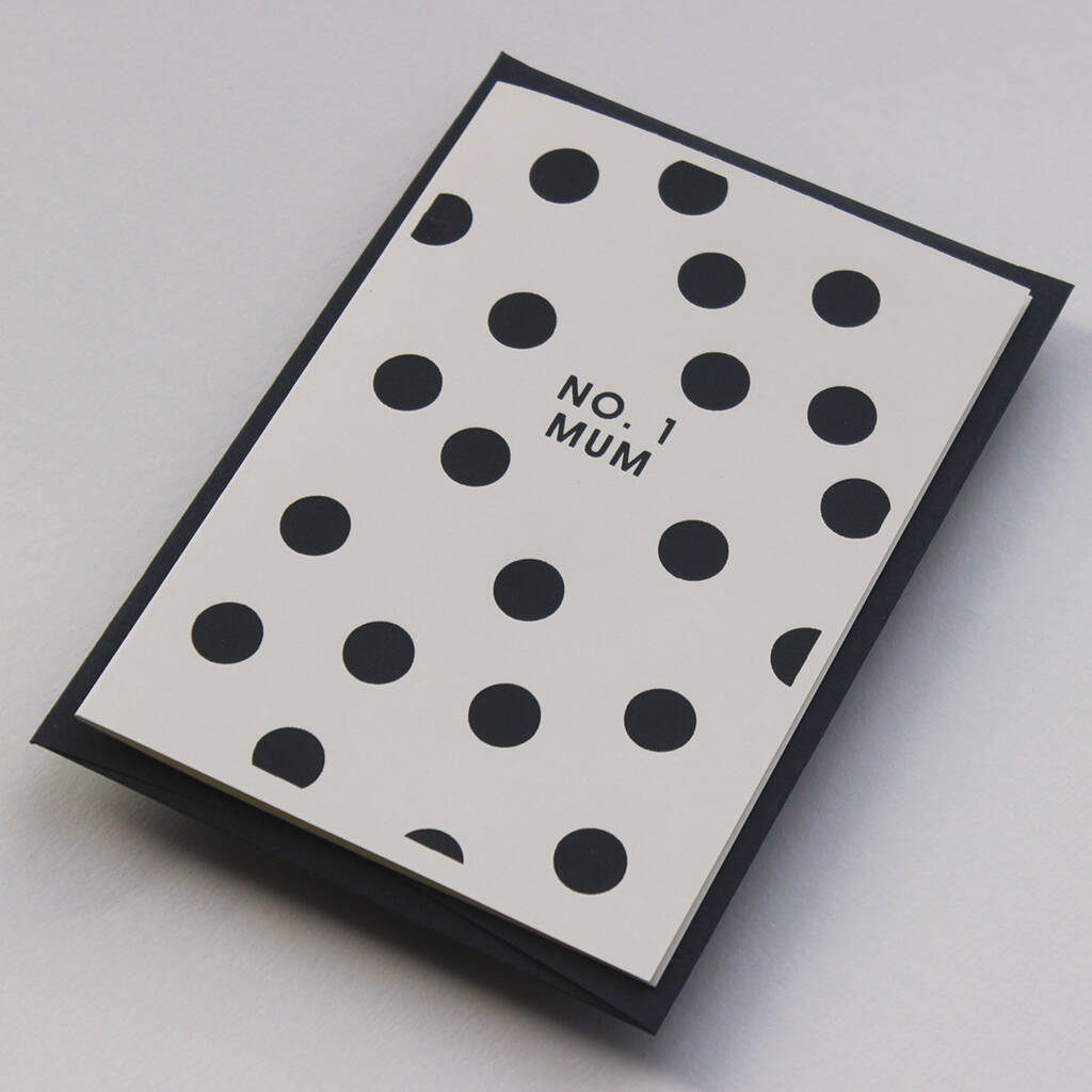 Number 1 mum card