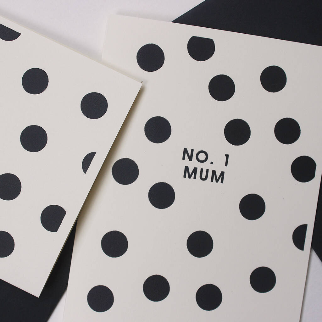 Number 1 mum card
