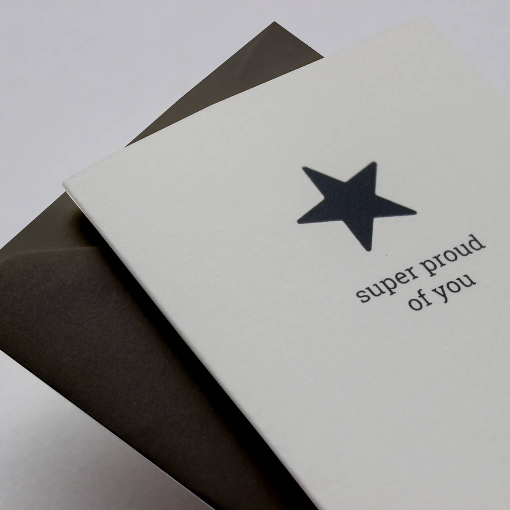Super proud of you card