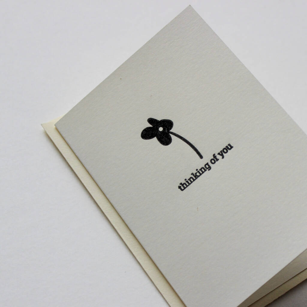 Thinking Of You Sympathy Card