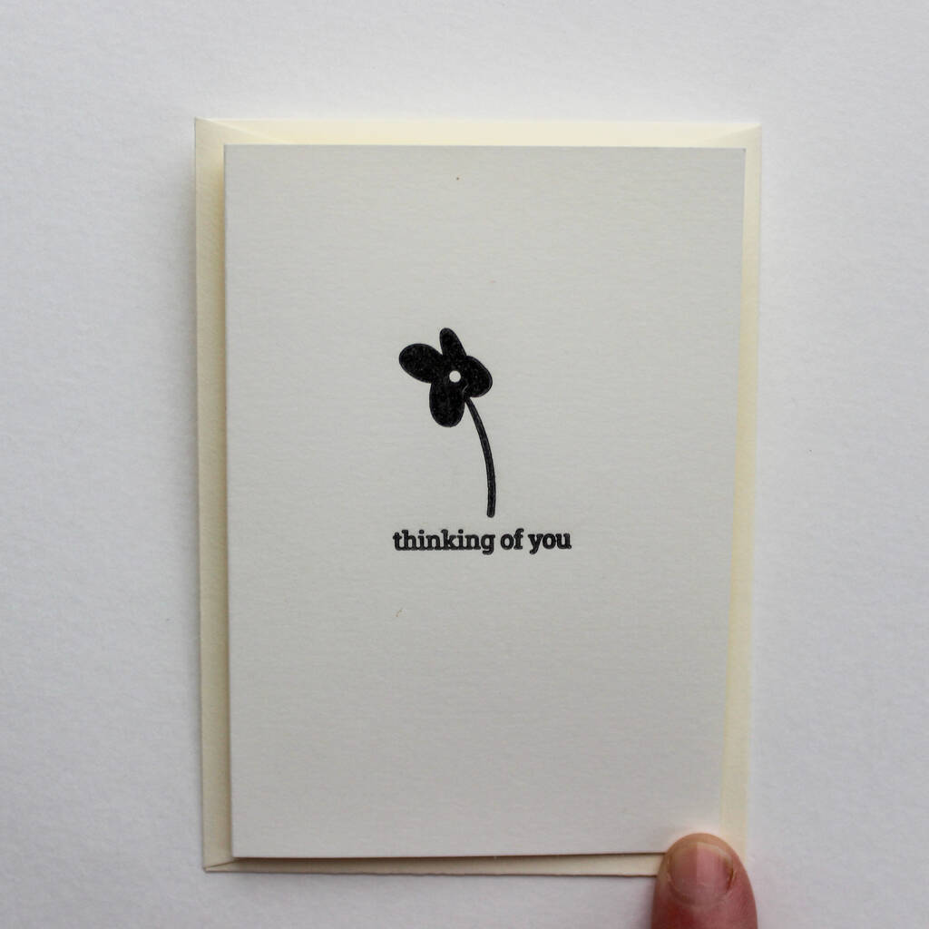 Thinking Of You Sympathy Card