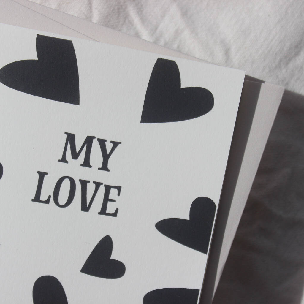 To my love