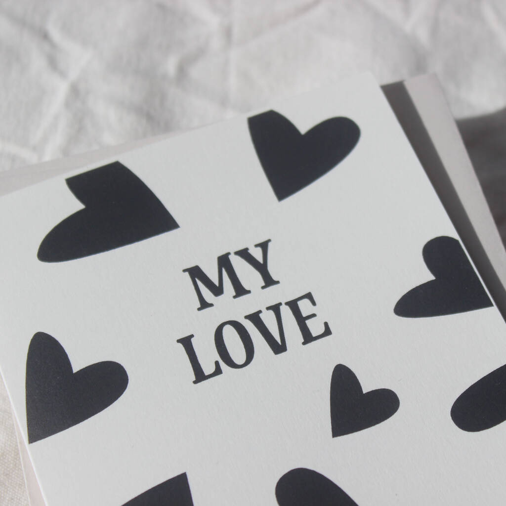 To my love