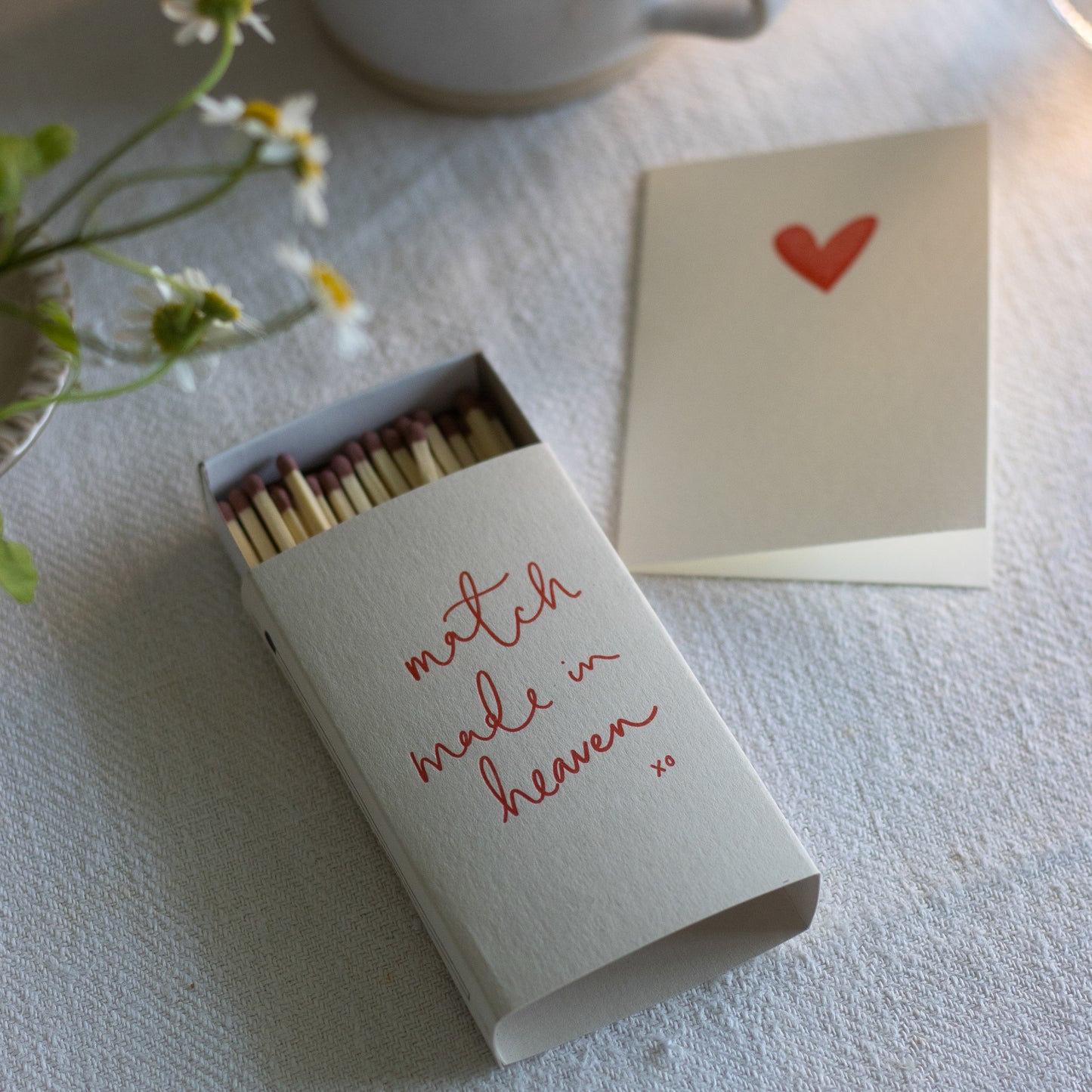 Match made in heaven romantic matchbox