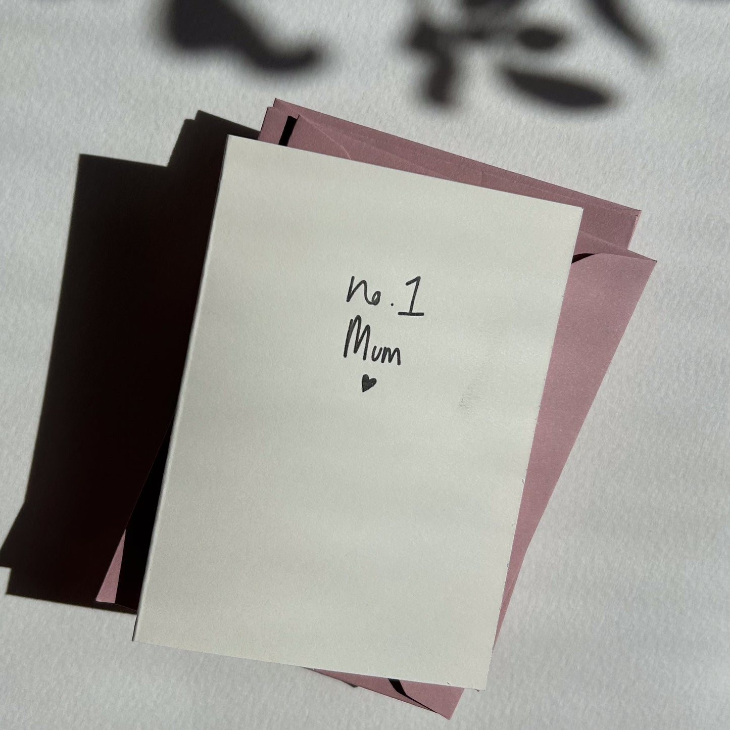 No.One Mum Card