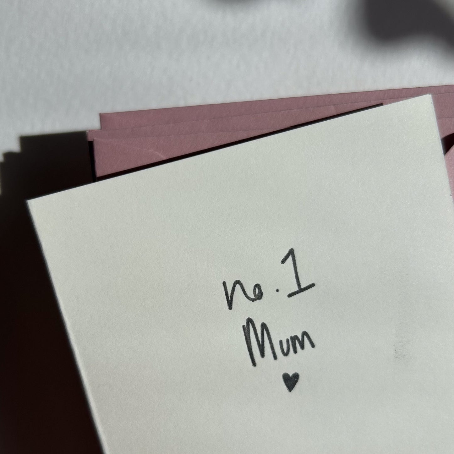 No.One Mum Card