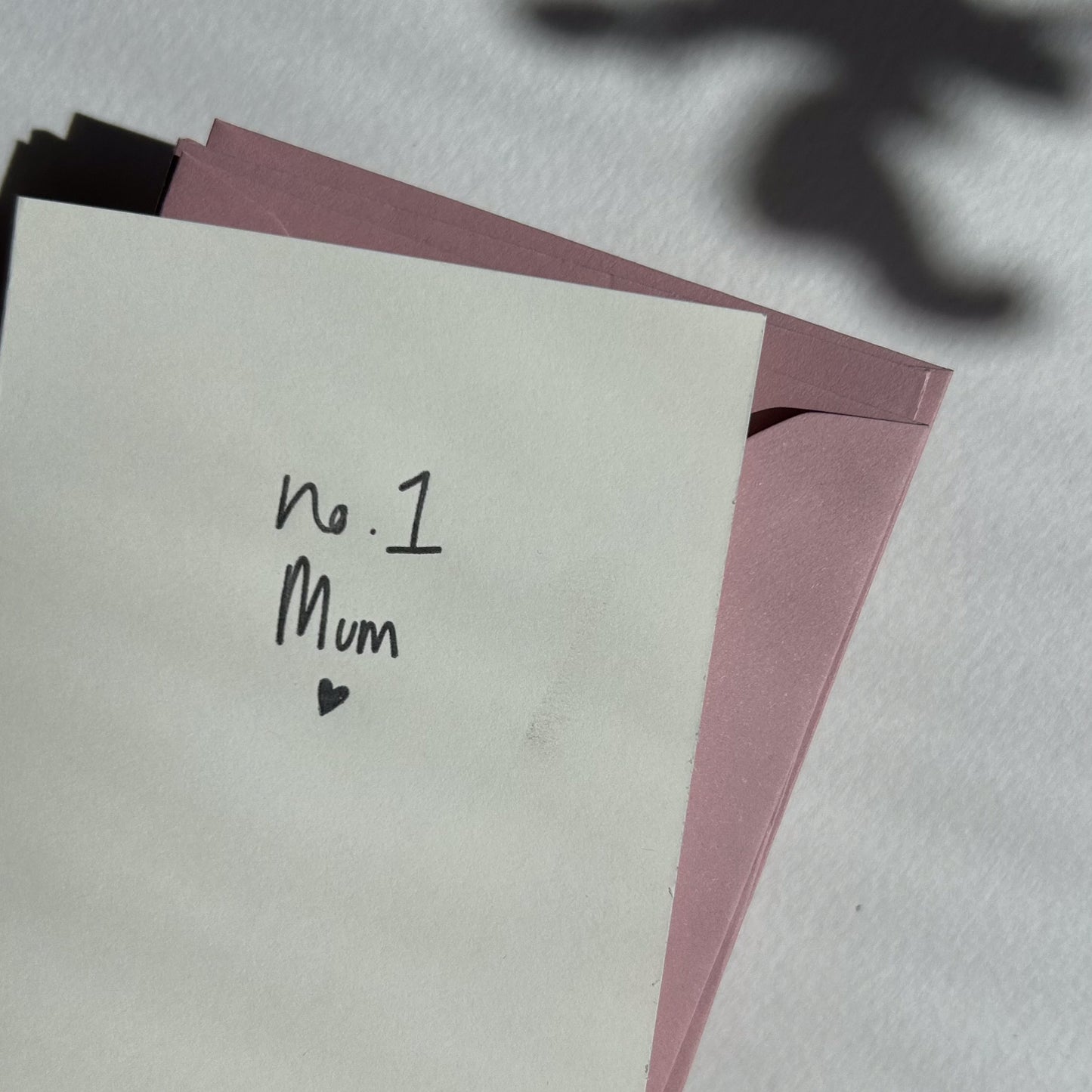 No.One Mum Card