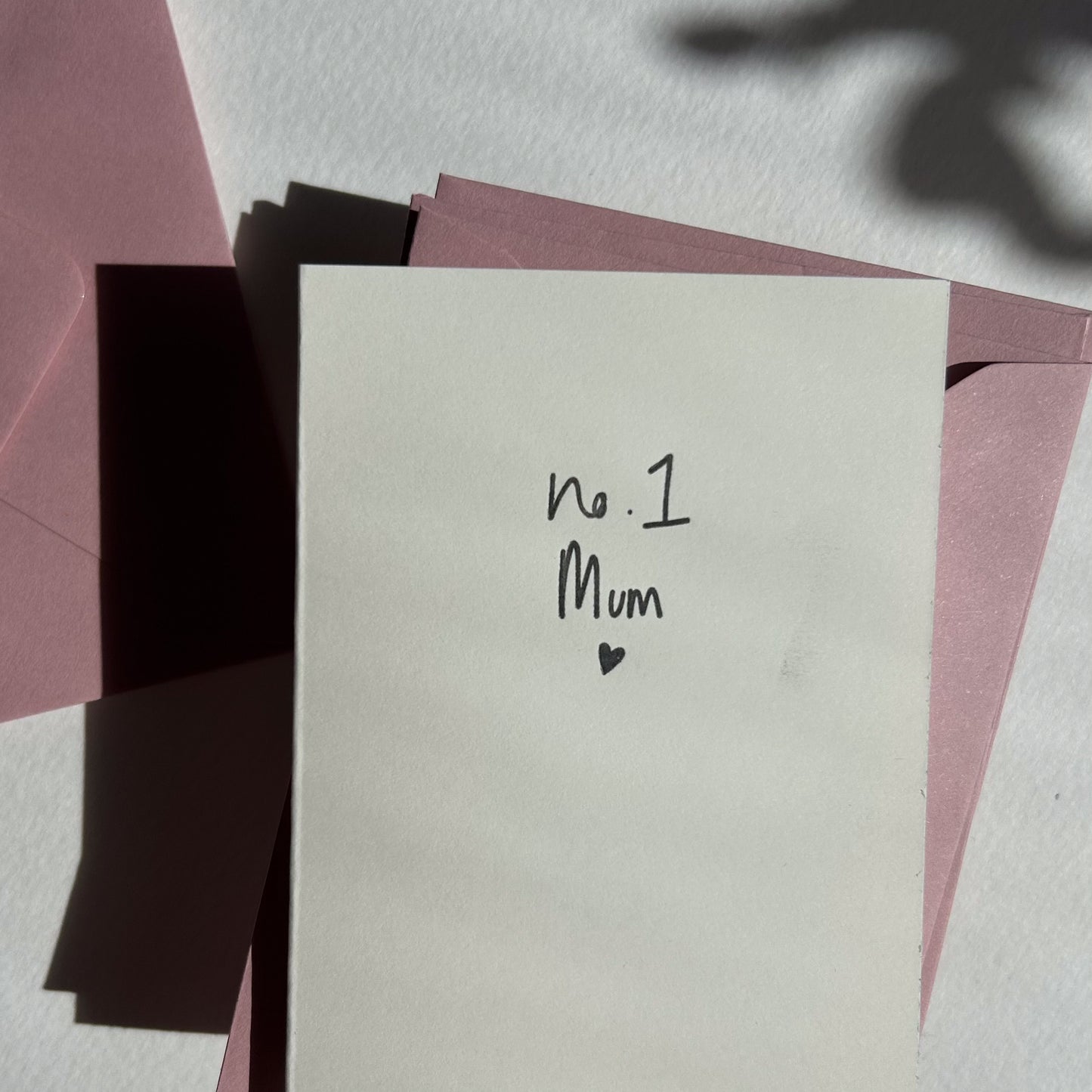 No.One Mum Card
