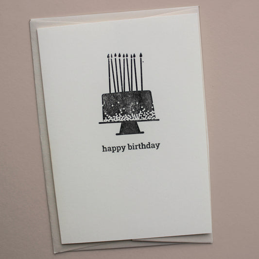 Birthday Cake Birthday Card