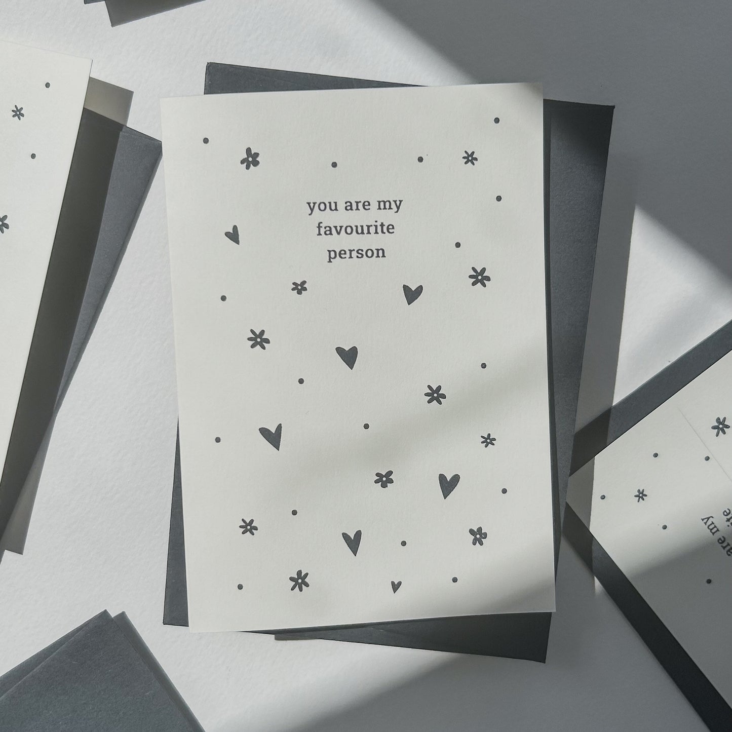 You are my favourite person card