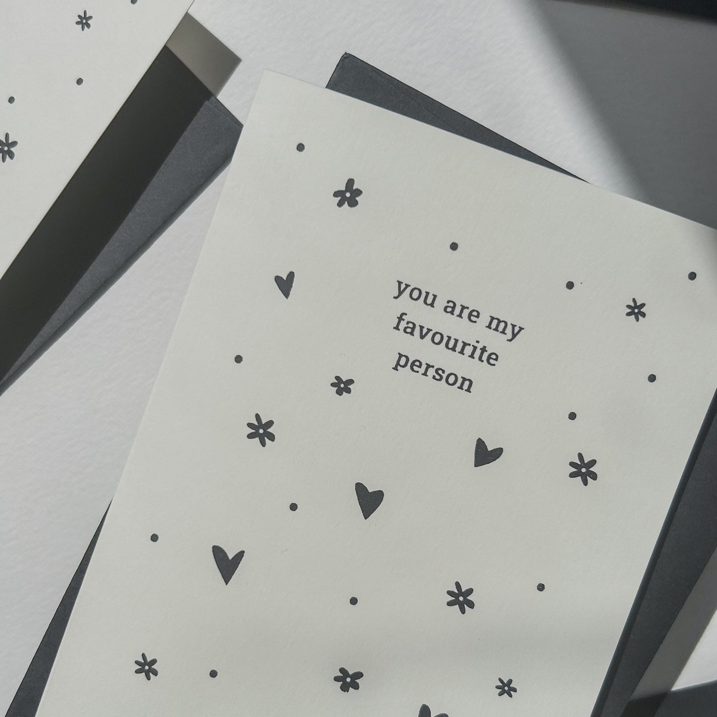 You are my favourite person card