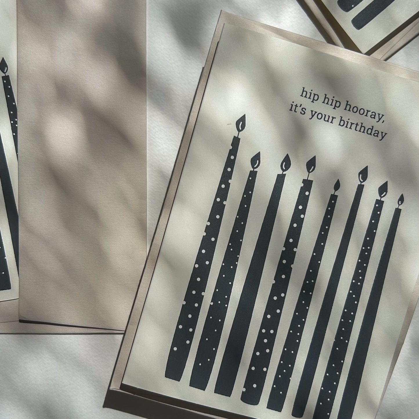 Hip Hip Hooray, Happy Birthday card