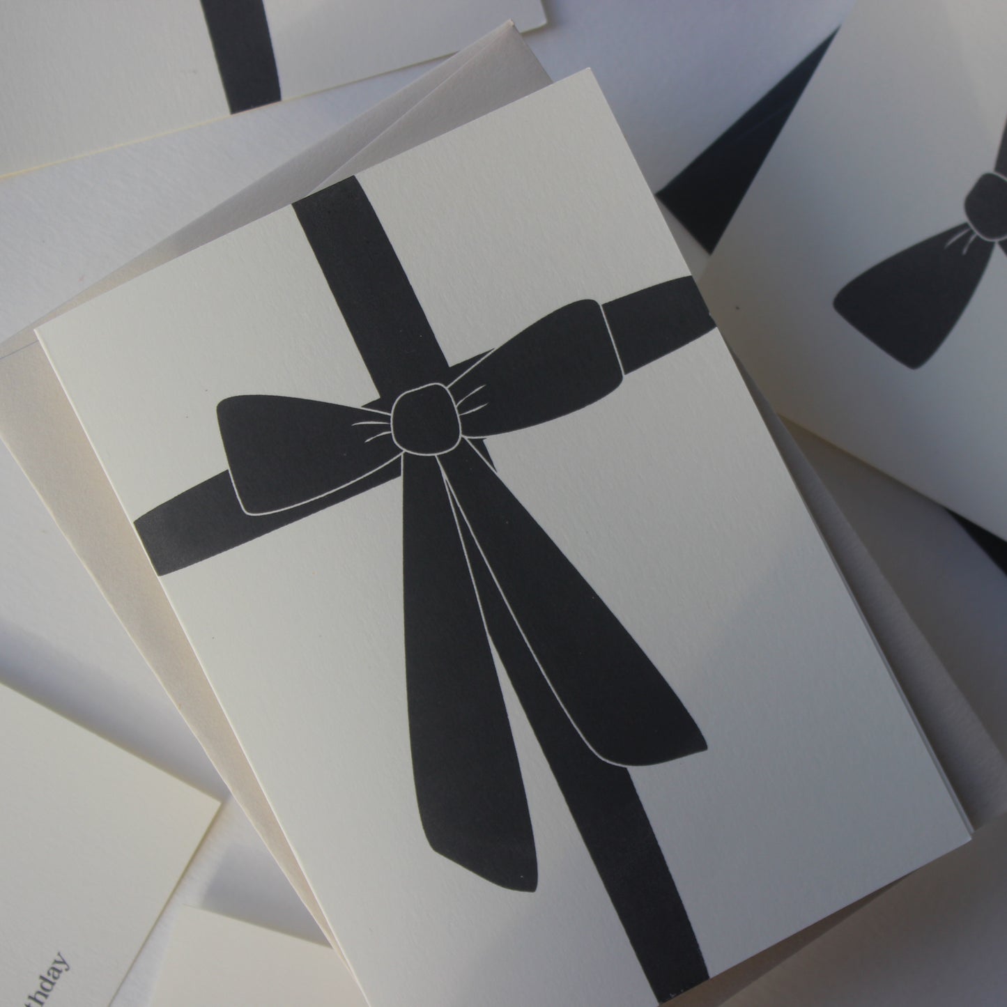 Birthday bow and ribbon