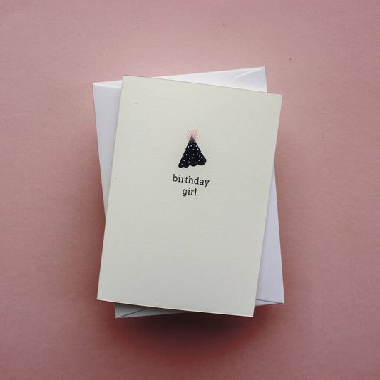 Birthday girl card