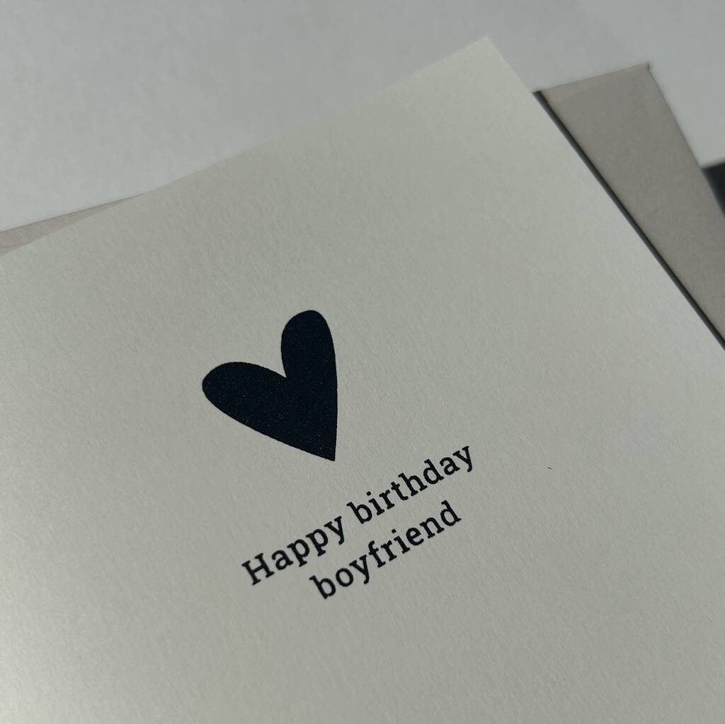 Happy Birthday Boyfriend