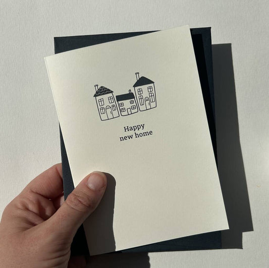 Happy New Home card