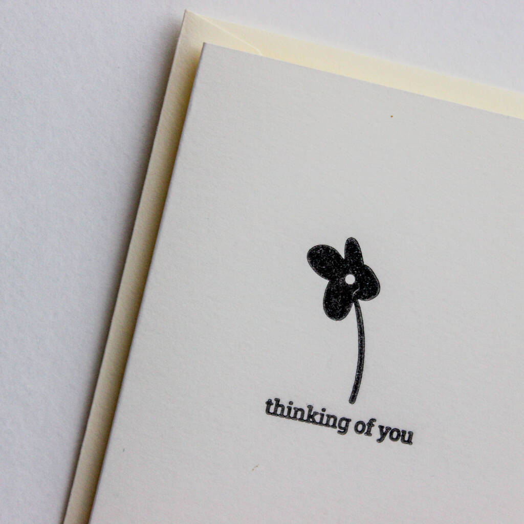 Thinking Of You Sympathy Card