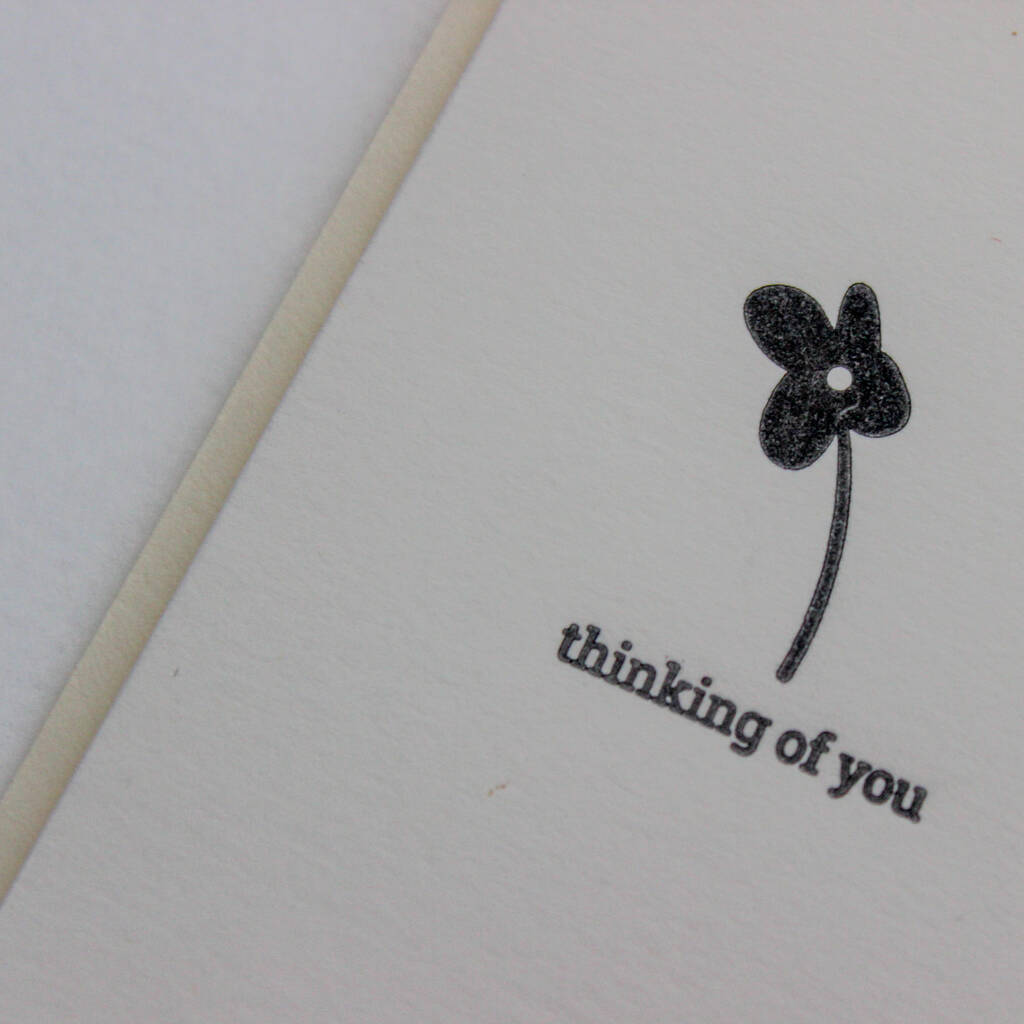 Thinking Of You Sympathy Card