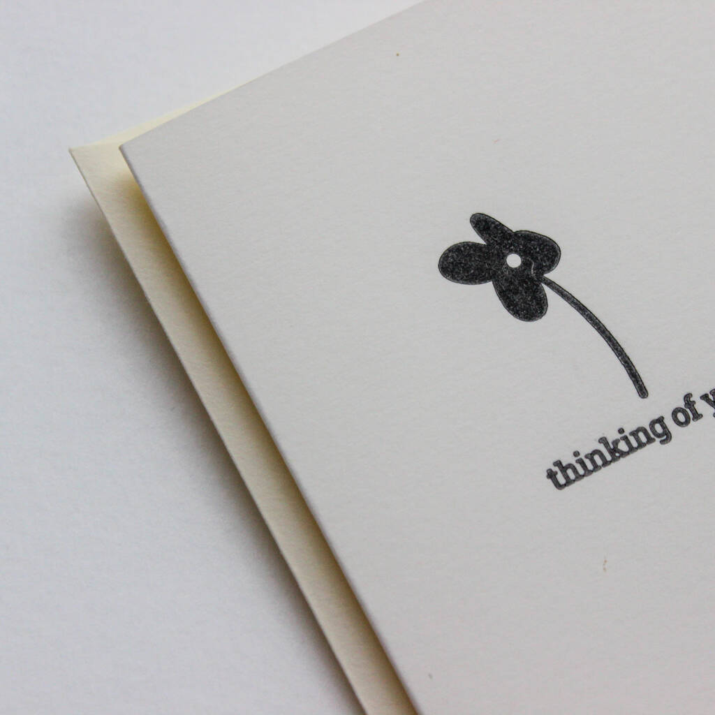 Thinking Of You Sympathy Card